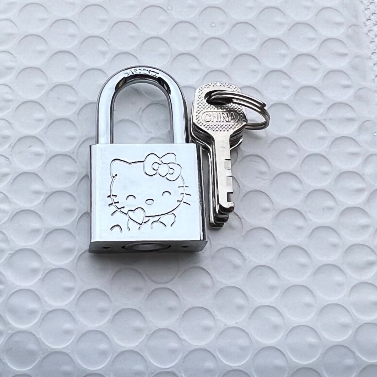 Home Security For Doors - Hello Kitty Figure Cartoon Cute Padlock