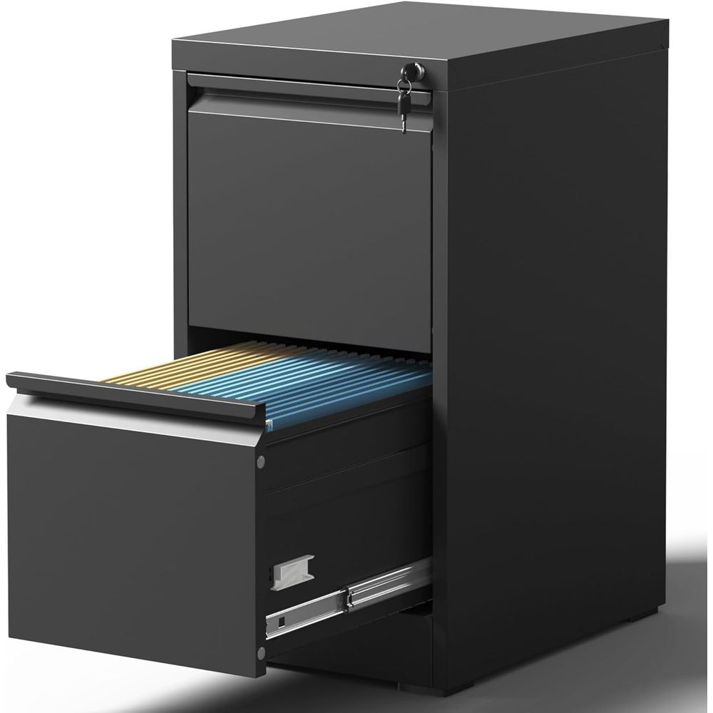 Home Security Letters - Steel Security Cabinet with Lock, Small
