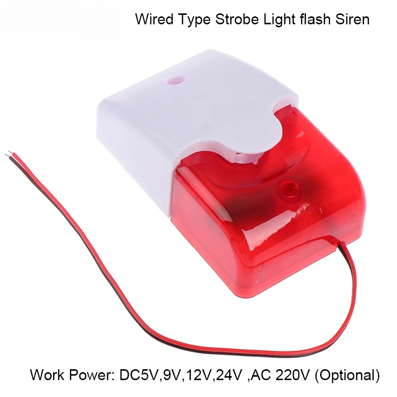 Sim Gsm Alarm - 120dB Strobe Siren Alarm | 5V-220V