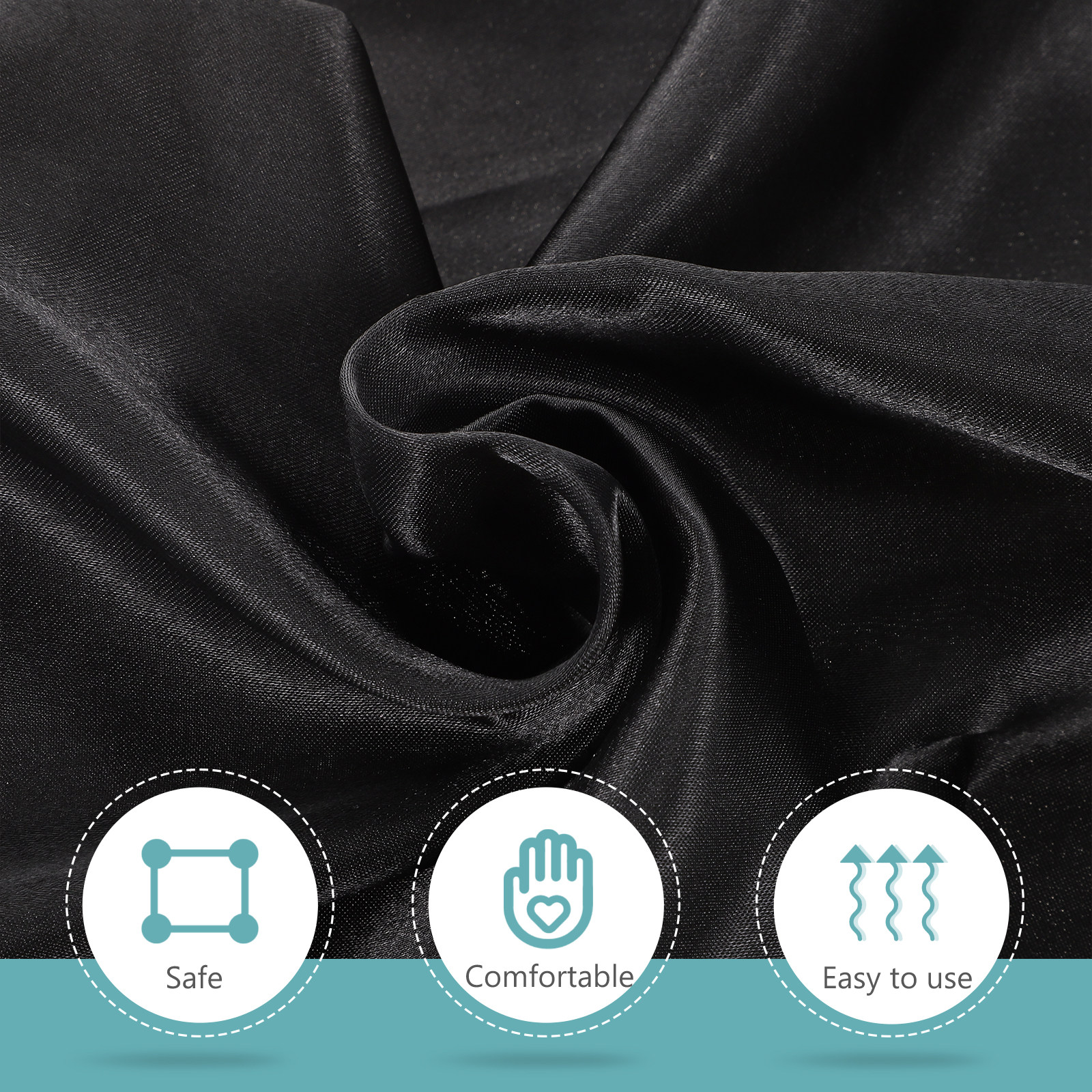 Home Security Units - Long Tube Sleep Hat Creative Satin
