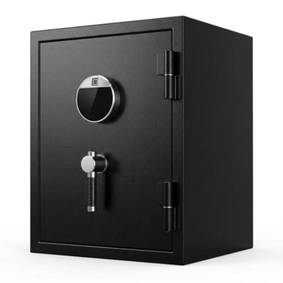 Home Security Safe - Biometric Fireproof Safe Box for Home