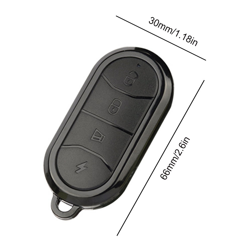 Home Security Key Fob - 315 MHz/433 MHz Remote Control Key
