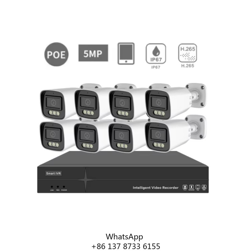 Home Security Camera System - 5MP 4CH 8CH Home Cctv Security
