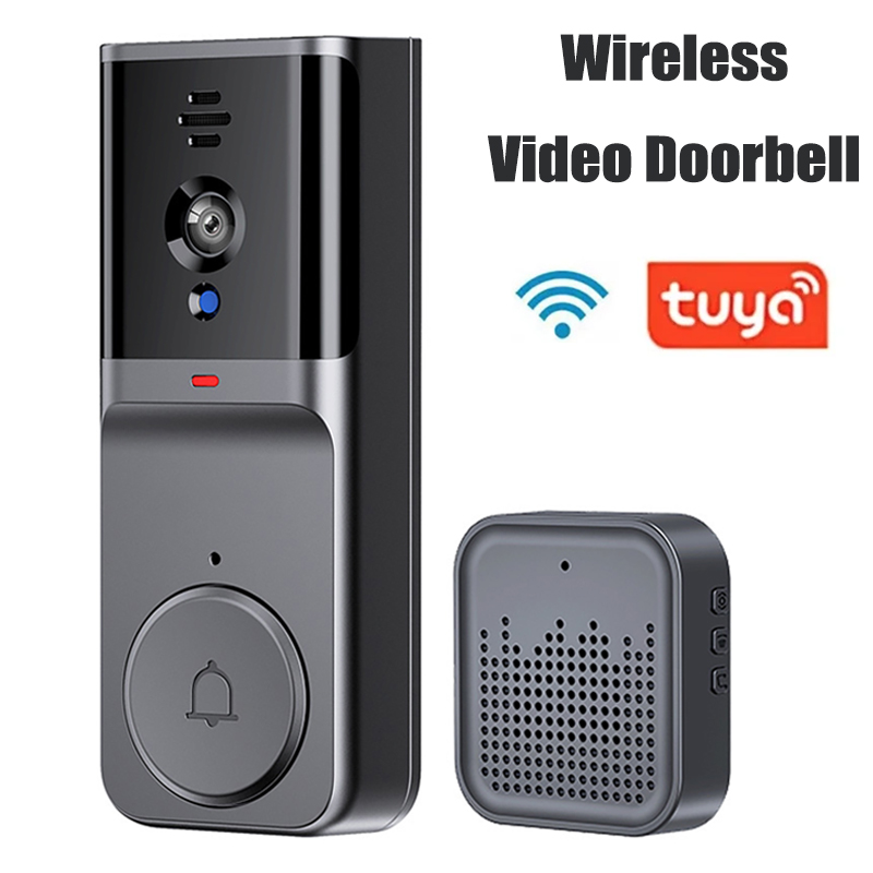 Home Security Bundle - Tuya Doorbell with Camera Wireless Bundle