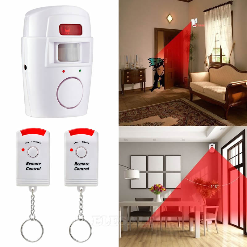 Wireless PIR Motion Sensor Det - đánh giá và giá Home Security Yard Sign