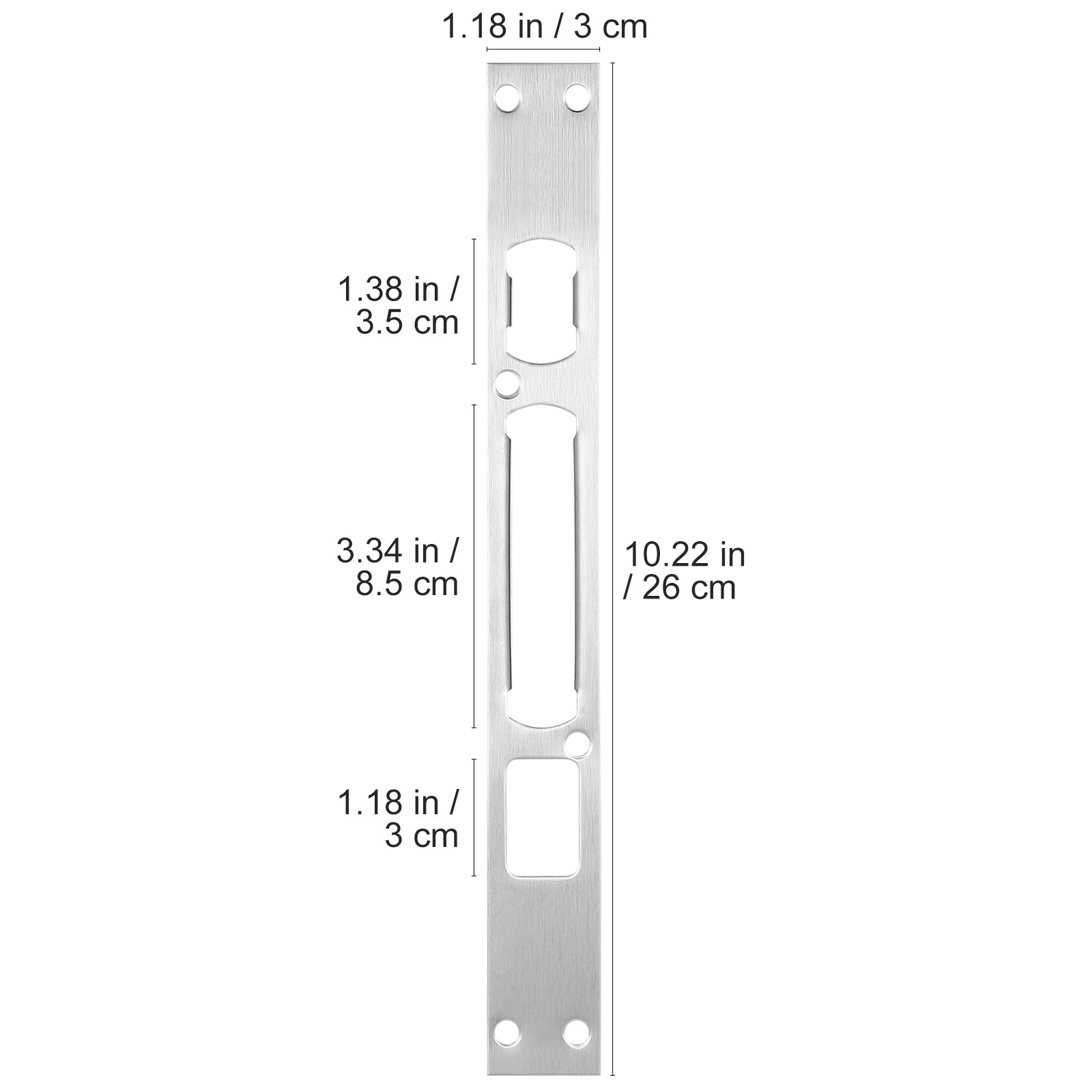 2Pcs Door Strike Plates Strong - đánh giá và giá Door Reinforcer Kit