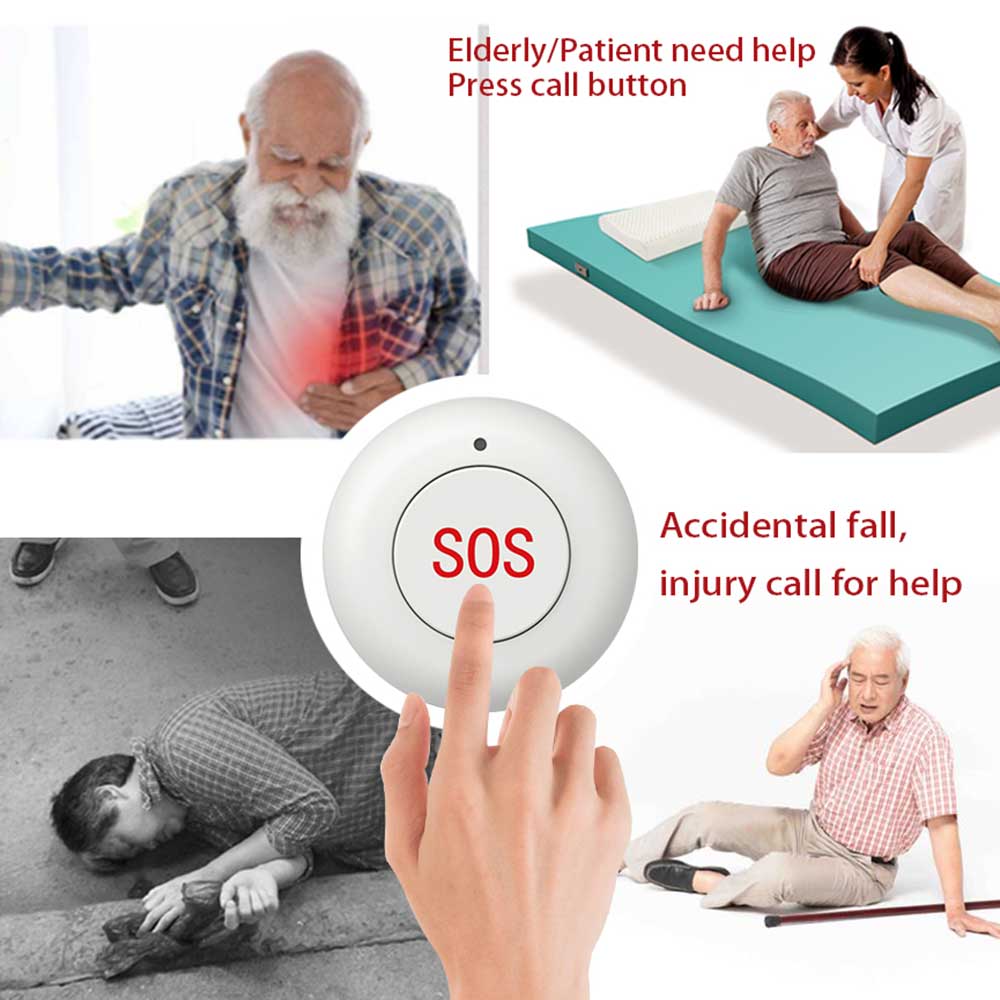 Wireless SOS Button Smart Home - đánh giá và giá Home Security Technology