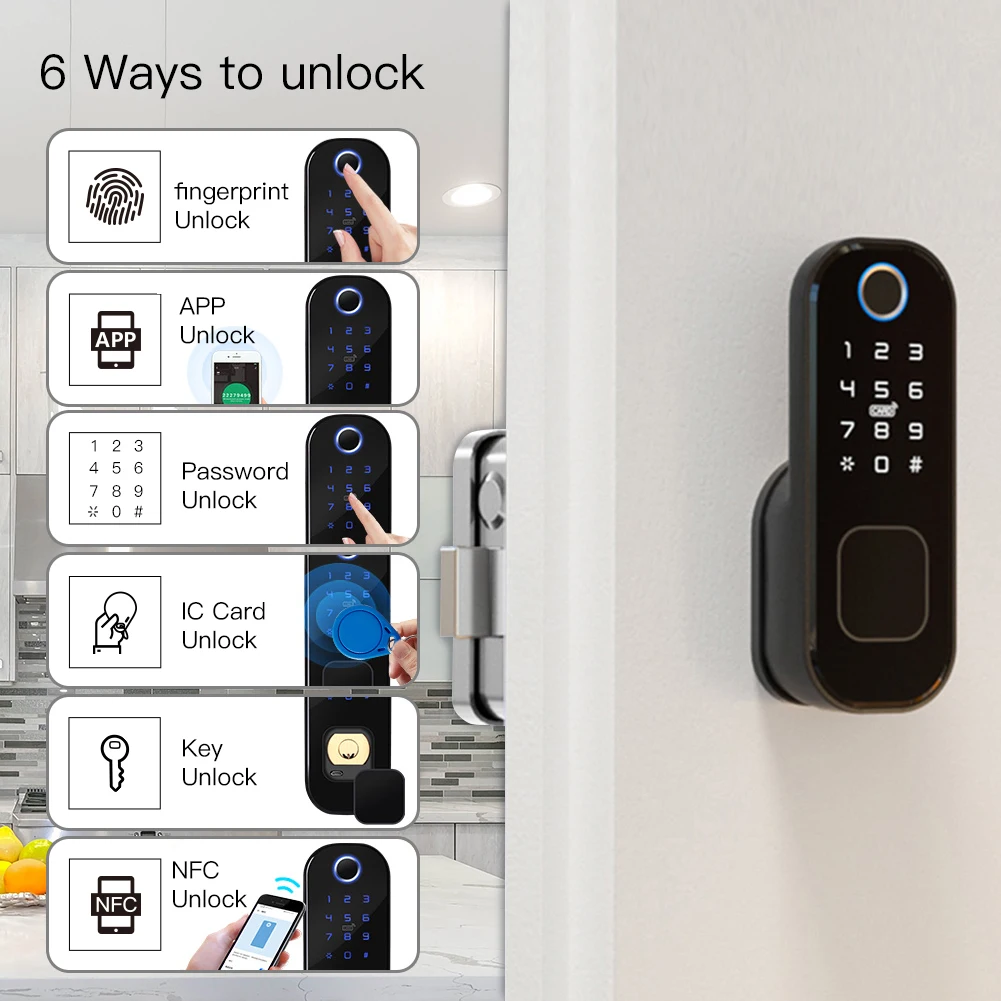 MOES WiFi Tuya Smart Lock Door - đánh giá và giá Home Security Locks For Doors