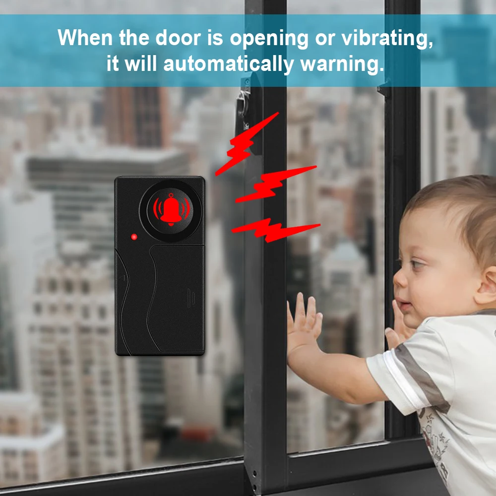 New 110dB Door And Window Vibr - đánh giá và giá Home Security Yard Sign