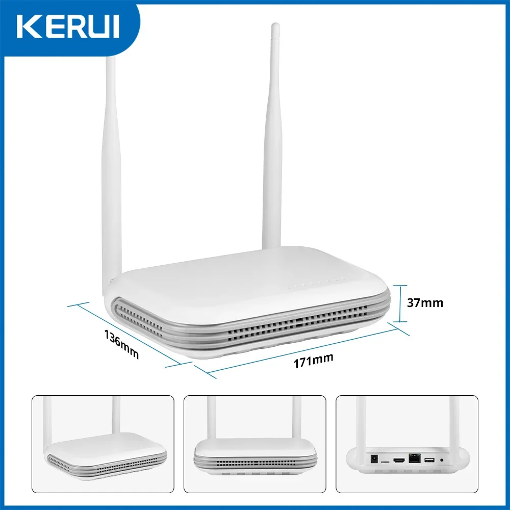KERUI Mini WIFI Network 8CH NV - đánh giá và giá Home Security Camera System