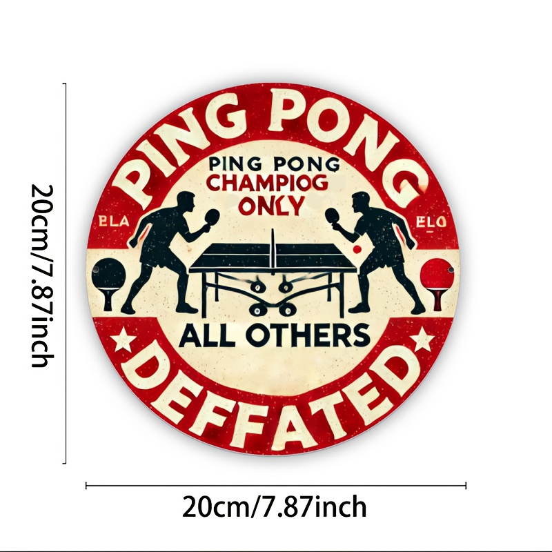 Table Tennis Champion Parking  - đánh giá và giá Home Security Yard Sign