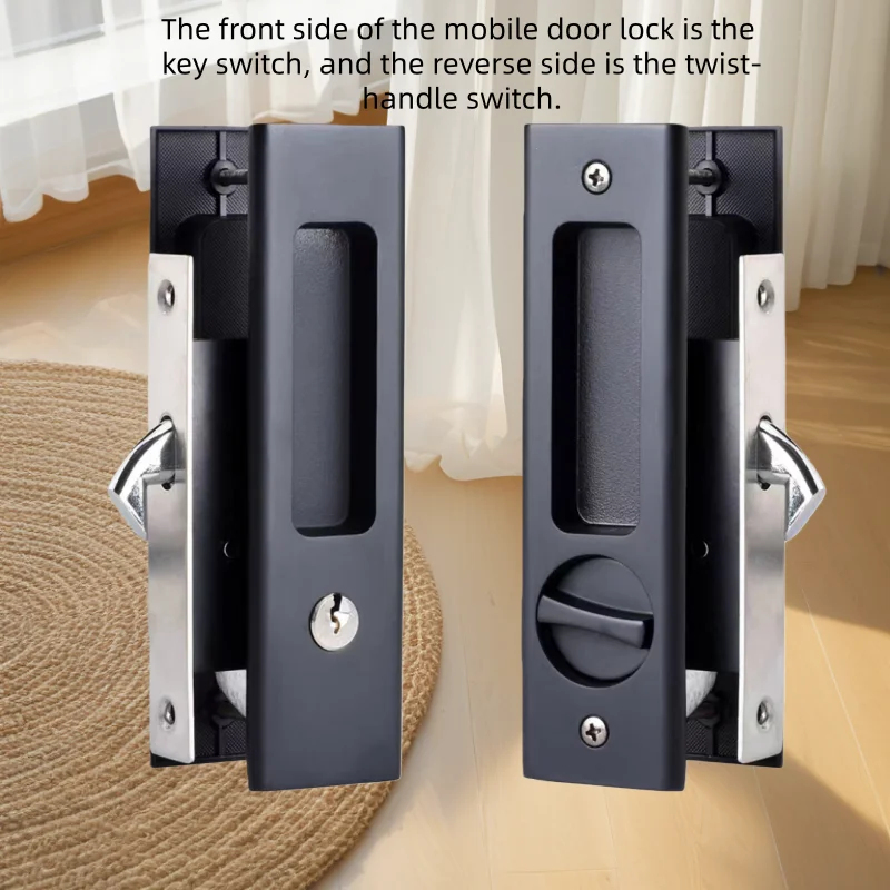 Durable Black Hook Sliding Doo - đánh giá và giá Home Security Locks For Doors