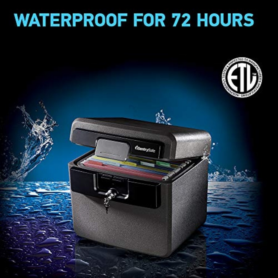 Black Fireproof and Waterproof - đánh giá và giá Home Security Safe