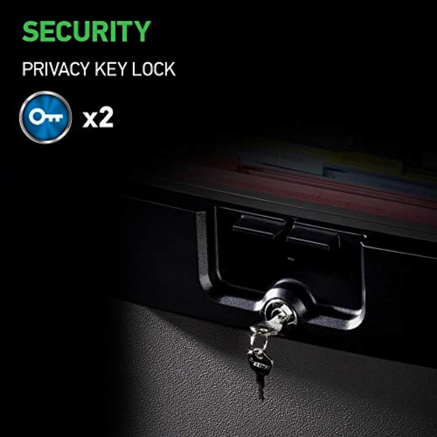 Black Fireproof and Waterproof - đánh giá và giá Home Security Safe