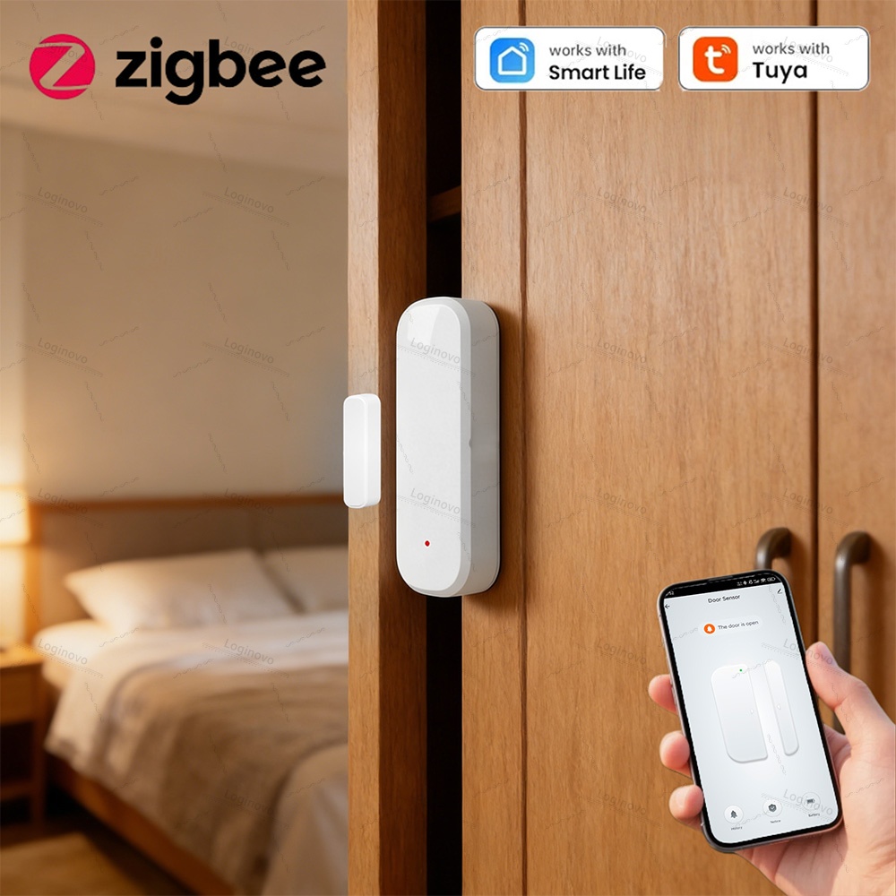 Tuya Zigbee Door Sensor Window - đánh giá và giá Home Security Technology
