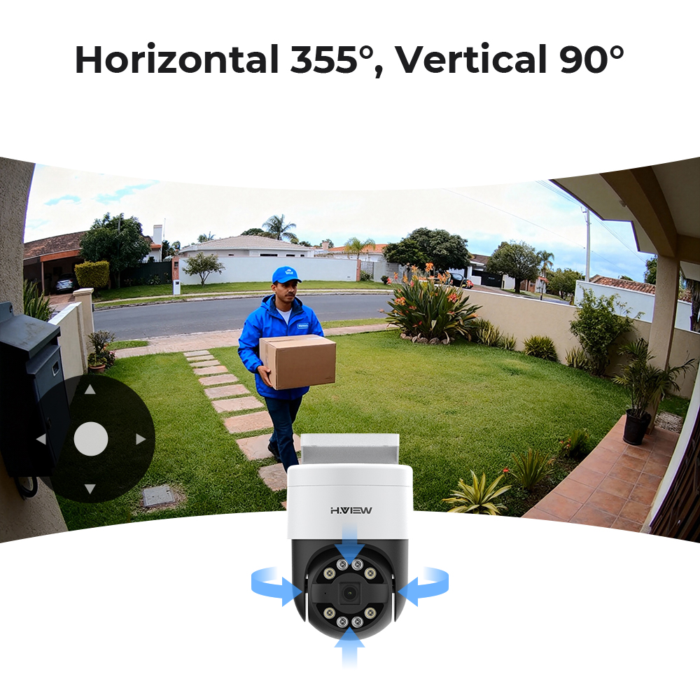 H.view 8Ch 4K 5MP 8MP Cctv Sec - đánh giá và giá Home Security Camera System