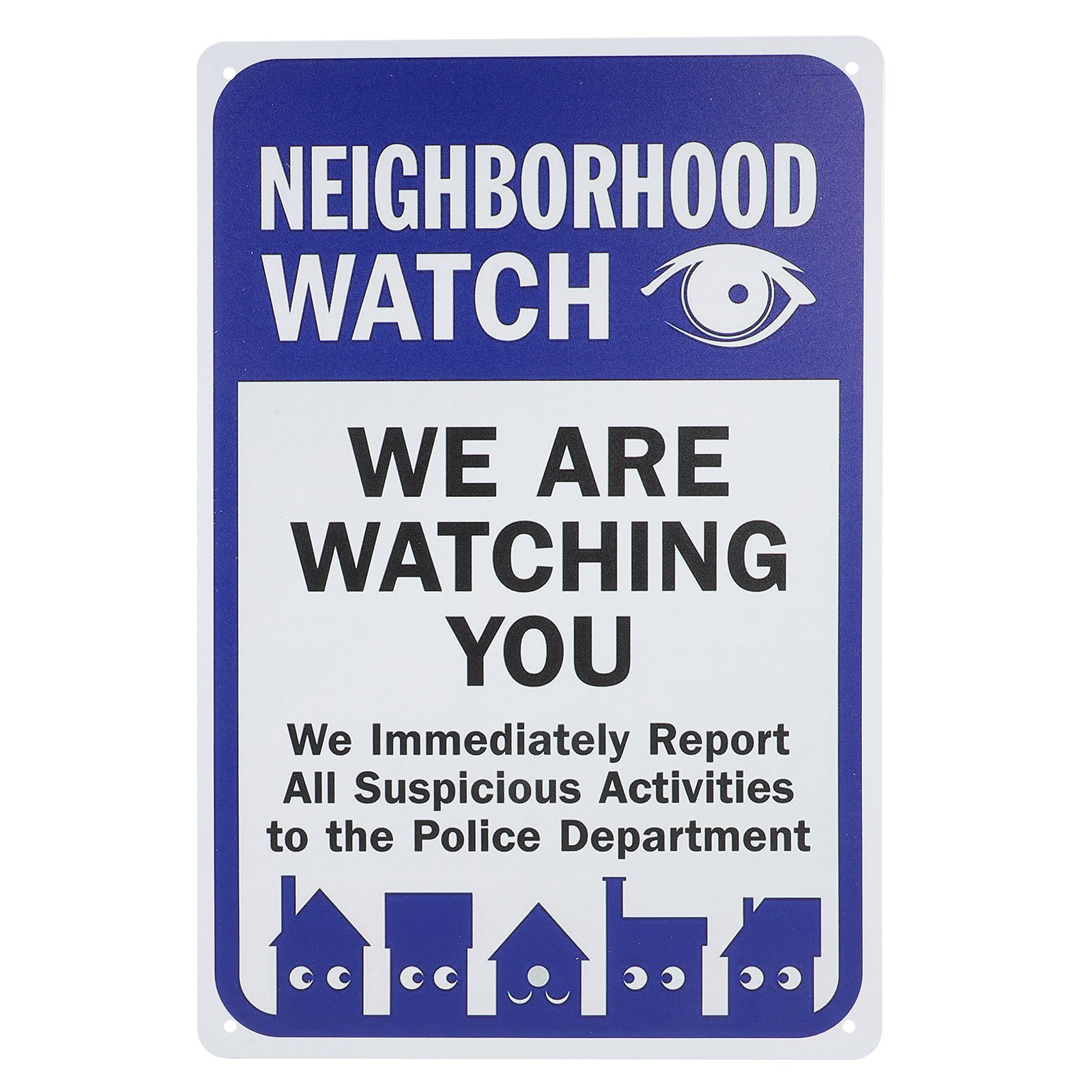 Sign We Are Watching You Retro - đánh giá và giá Home Security Yard Sign