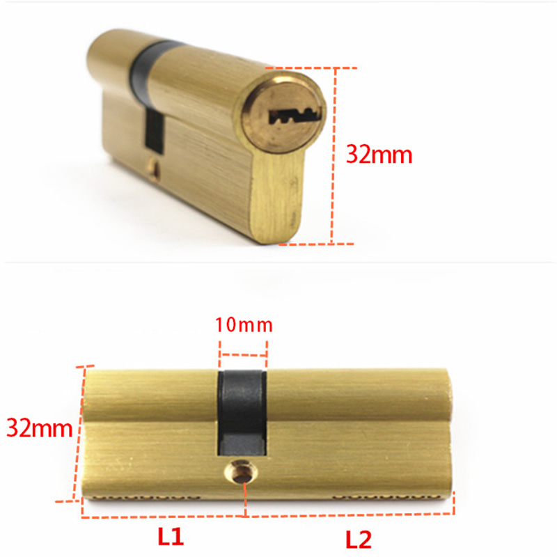 Anti-Theft Pure Brass Lock Cyl - đánh giá và giá Home Security Bundle