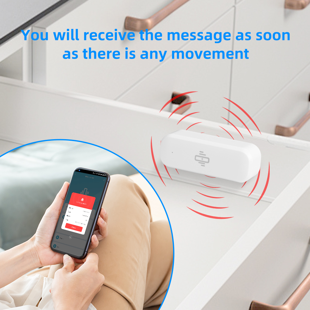 Tuya Smart WiFi Vibration Sens - đánh giá và giá Home Security Technology