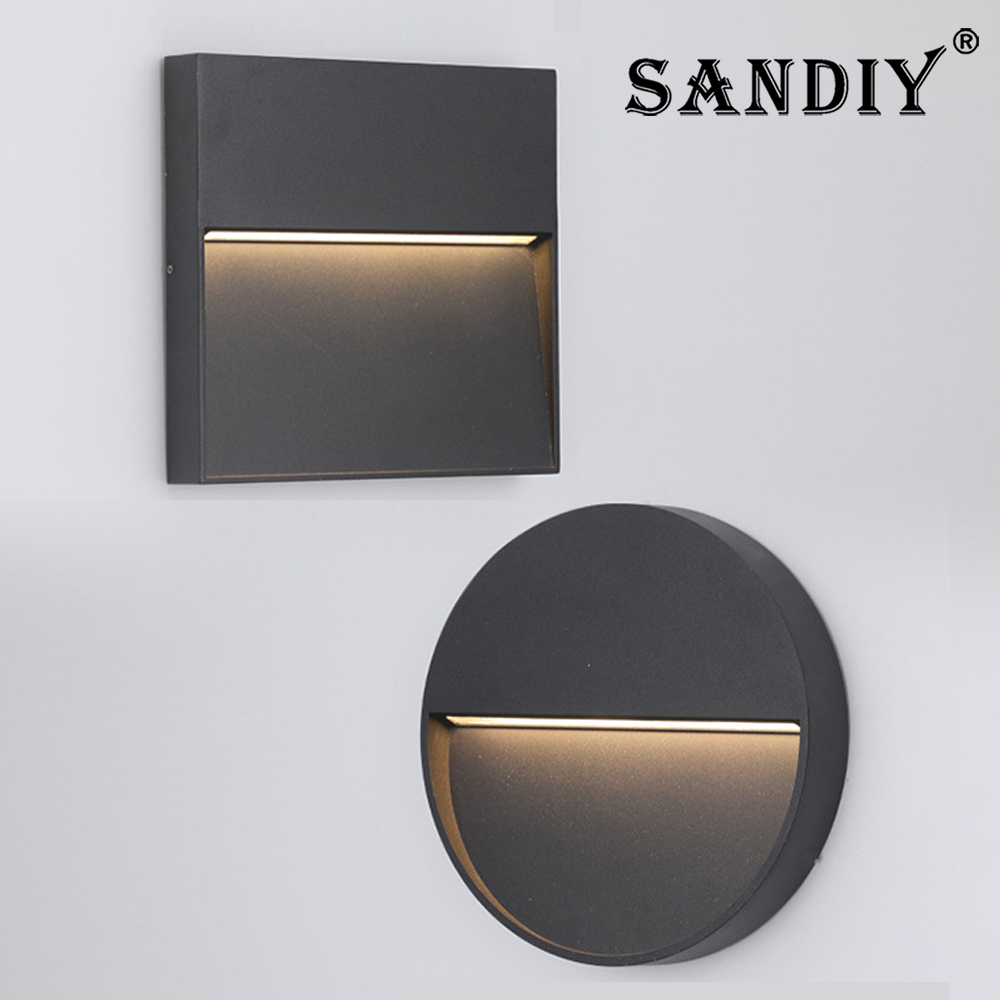 Outdoor LED Wall Lamps Surface - đánh giá và giá Home Security Yard Sign