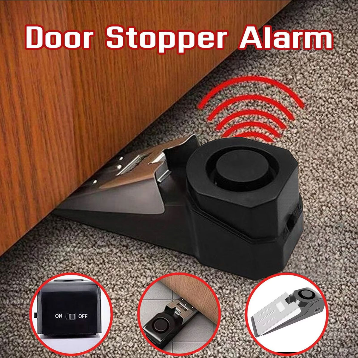 Wireless Door Stop Alarm Syste - đánh giá và giá Sim Gsm Alarm