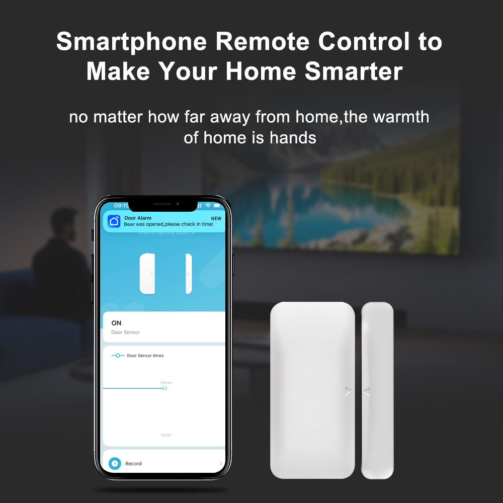 Tuya Zigbee Wireless Door Wind - đánh giá và giá Home Security Technology