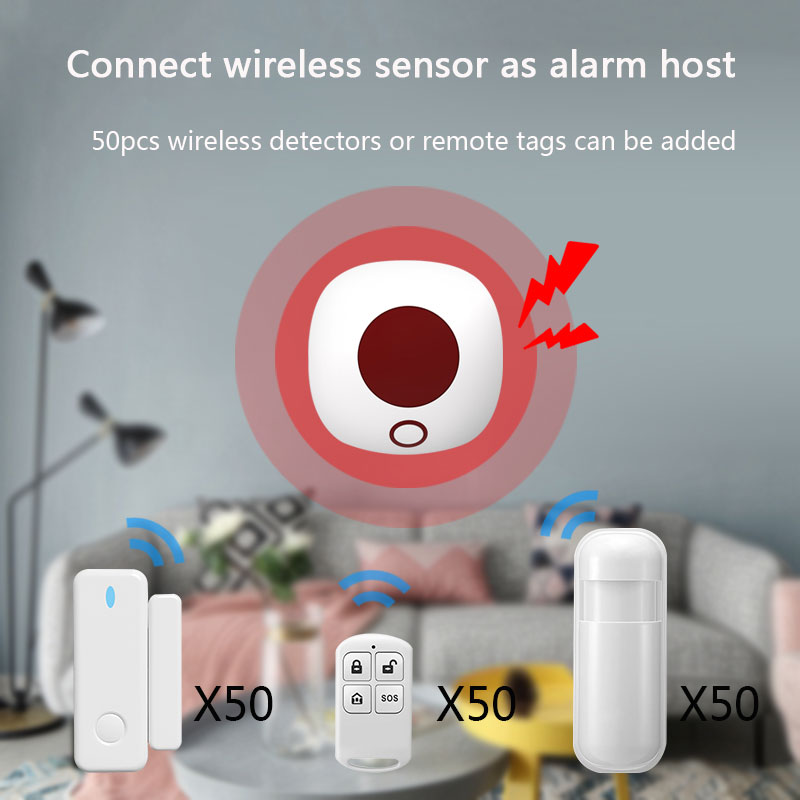 Indoor 433MHz Wireless Siren S - đánh giá và giá Sim Gsm Alarm