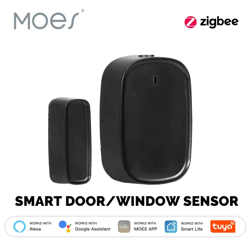 MOES Tuya ZigBee Smart Window  - đánh giá và giá Home Security Technology