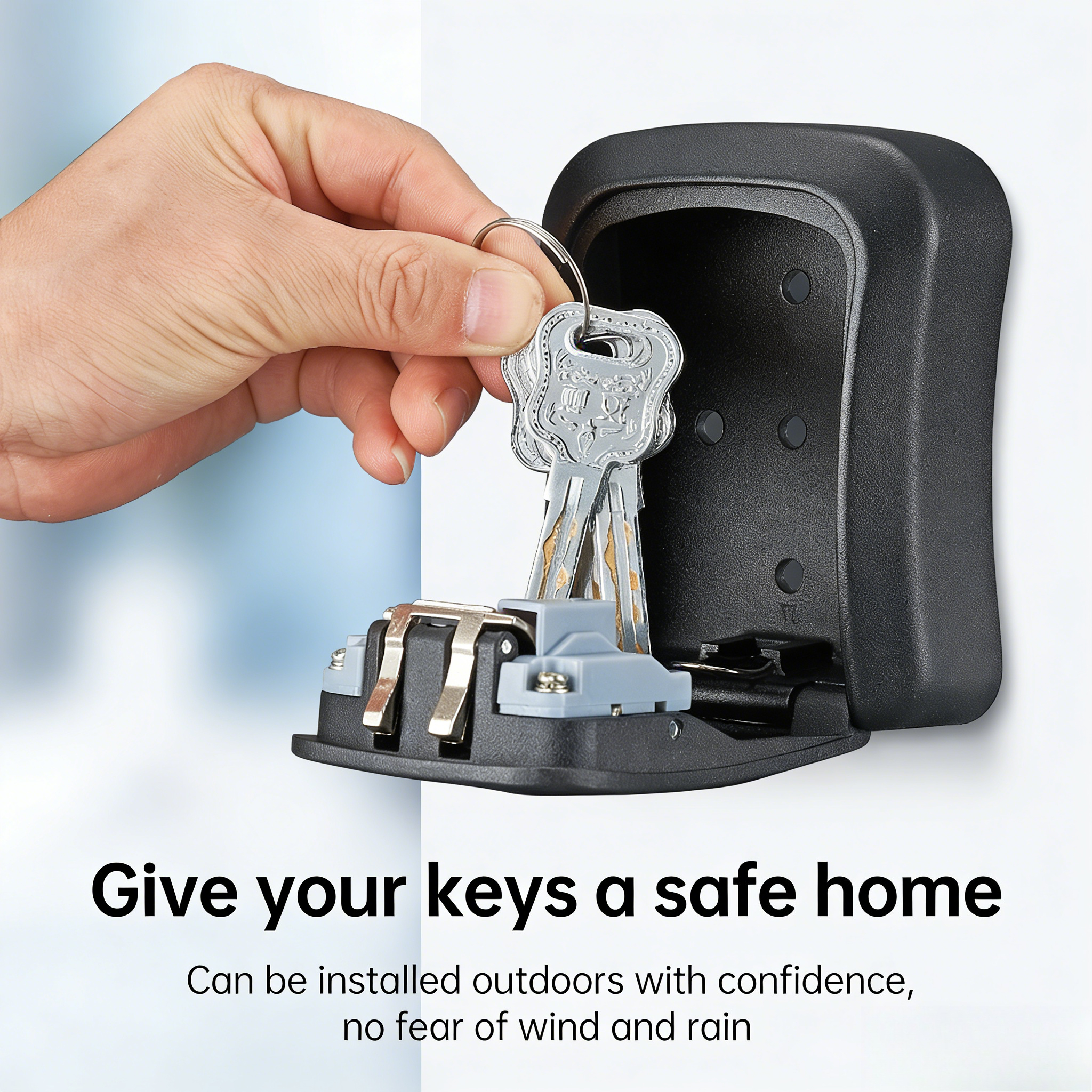 LUXROB Key Lock Box 4-digit Co - đánh giá và giá Home Security Safe