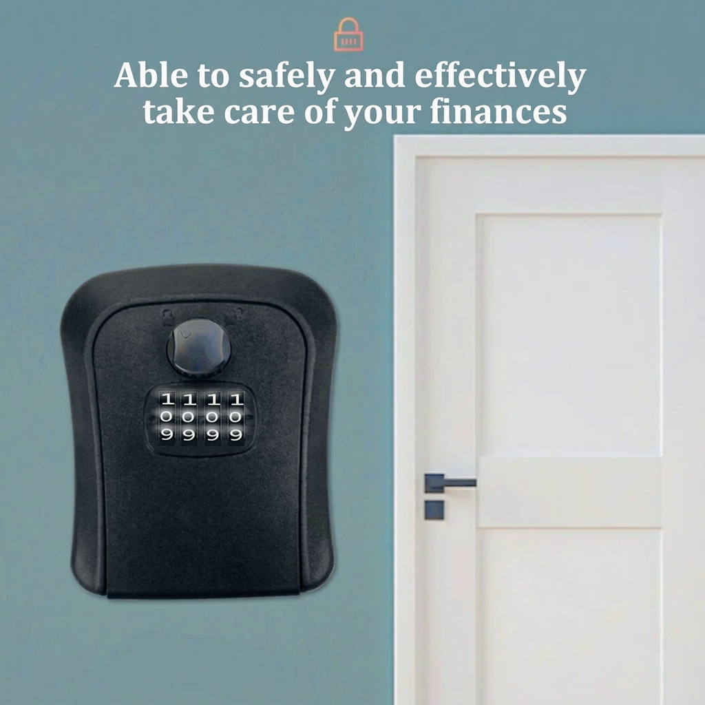 LUXROB Key Lock Box 4-digit Co - đánh giá và giá Home Security Safe
