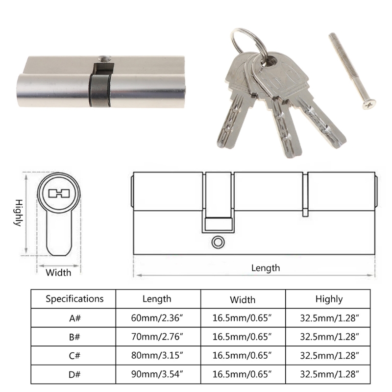 Keyed Entry Door Lock Cylinder - đánh giá và giá Home Security For Doors