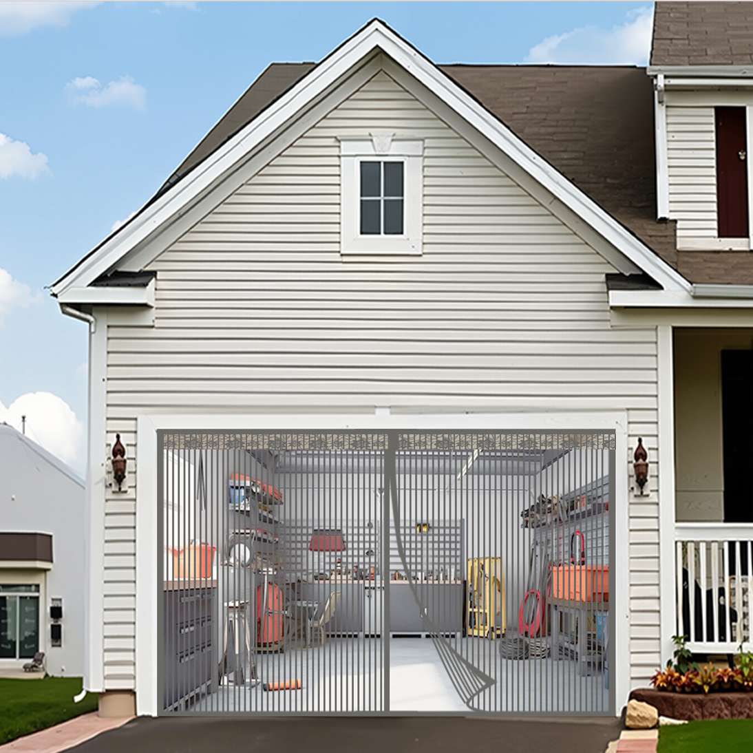Extra Large Grey Magnetic Scre - đánh giá và giá Home Security For Doors