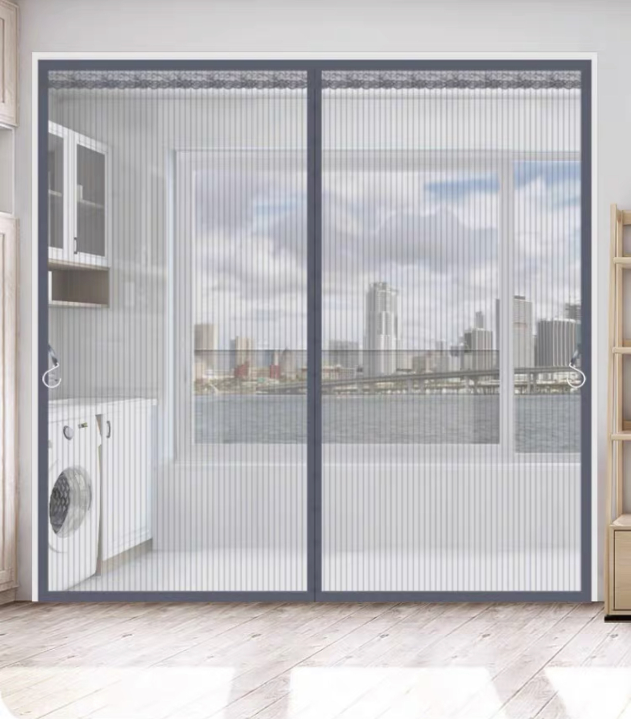 Extra Large Grey Magnetic Scre - đánh giá và giá Home Security For Doors
