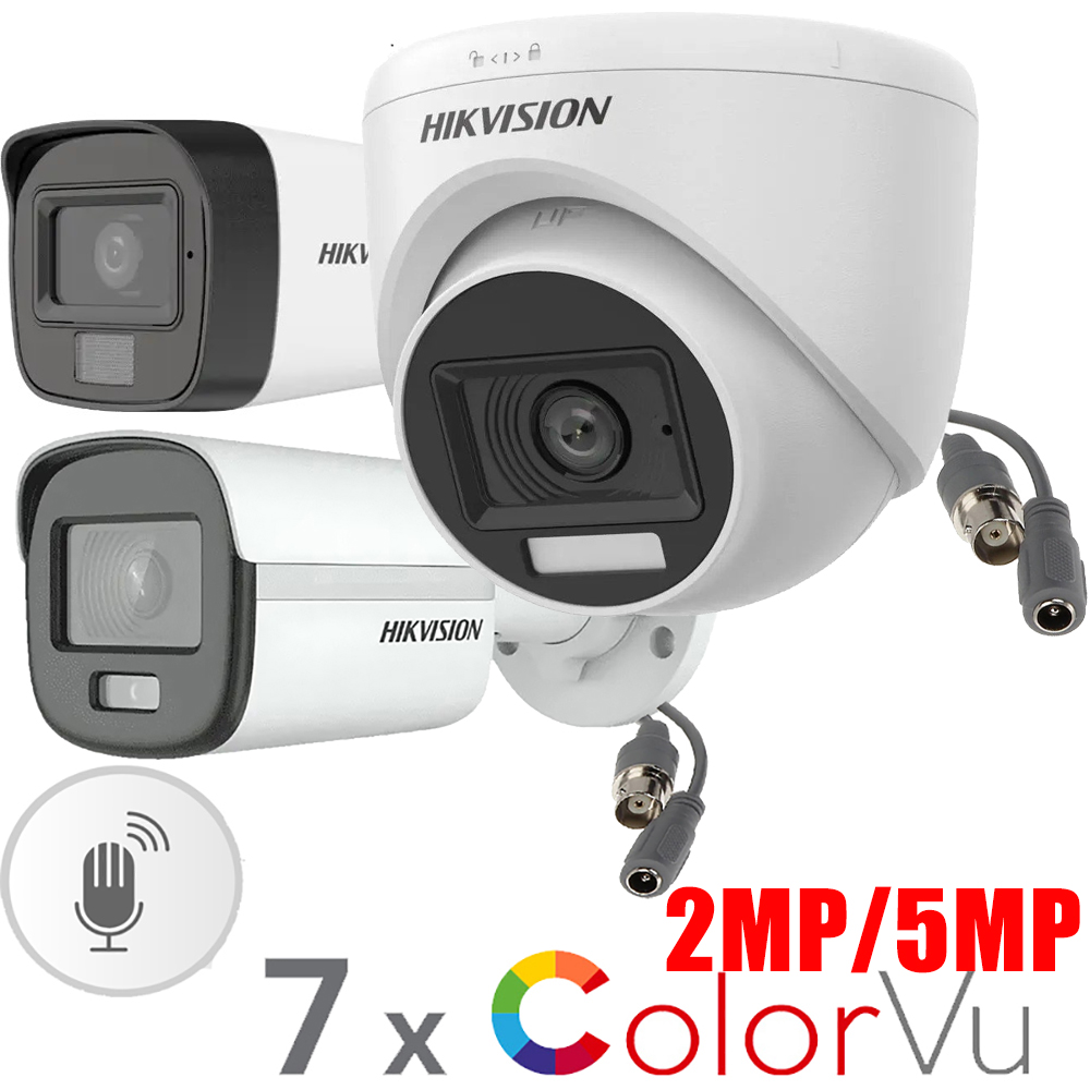 CAMERA AHD, HD-CVI, HD-TVI Hik - đánh giá và giá Home Security System Hikvision