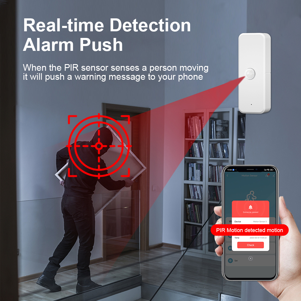New Tuya WiFi PIR Motion Detec - đánh giá và giá Home Security Technology
