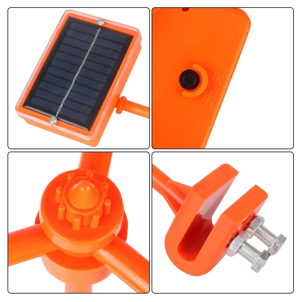 Solar Wind Powered 360° Bird R - đánh giá và giá Home Security Yard Sign