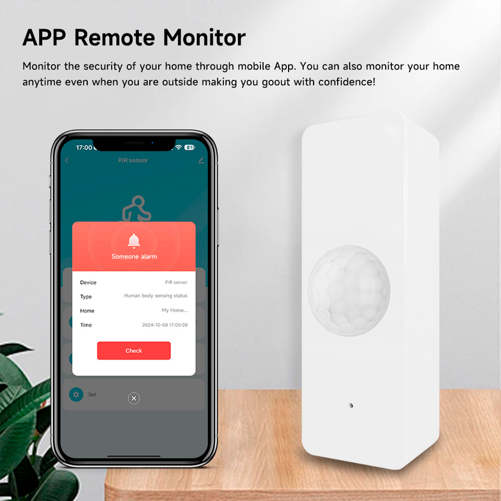 WiFi Smart PIR Motion Sensor T - đánh giá và giá Home Security Technology