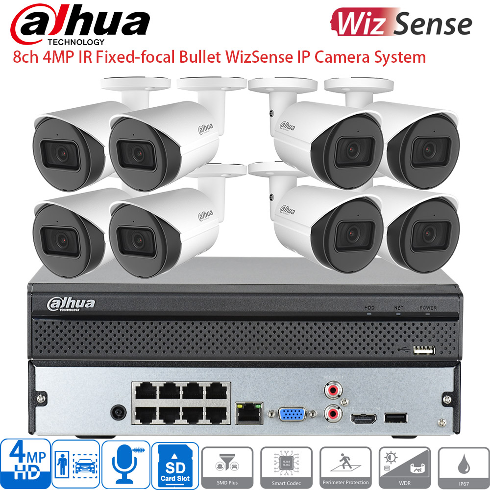 Dahua 8-Channel Security Camer - đánh giá và giá Home Security Camera System
