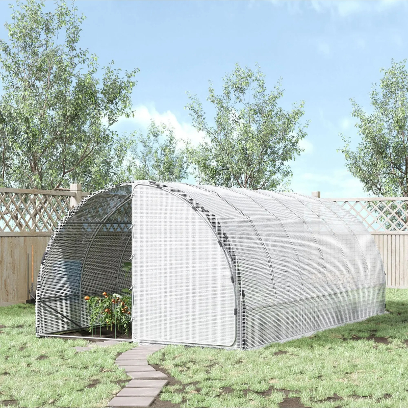 # l Walk-In Tunnel Greenhouse, - đánh giá và giá Door Reinforcer Kit