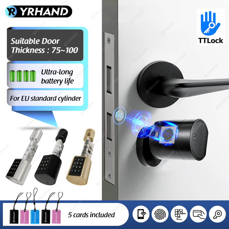 Smart Euro Cylindrical Door Lo - đánh giá và giá Home Security Locks For Doors