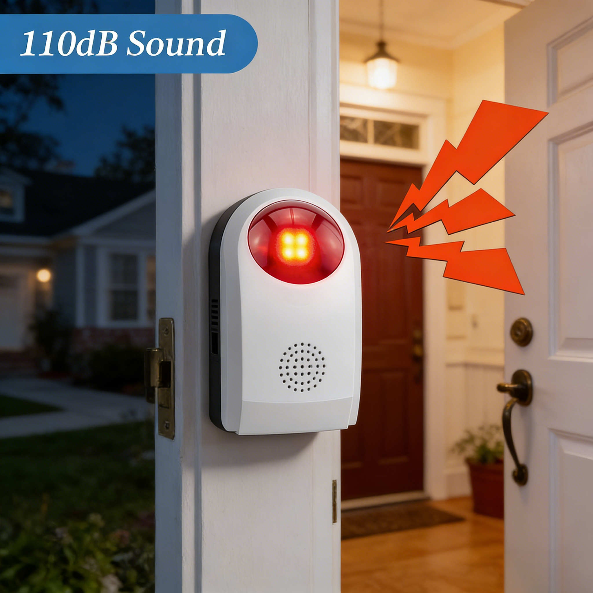 Flash Alarm Wireless Outdoor S - đánh giá và giá Sim Gsm Alarm