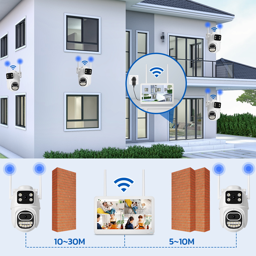 Wireless CCTV System WiFi Came - đánh giá và giá Home Security Camera System