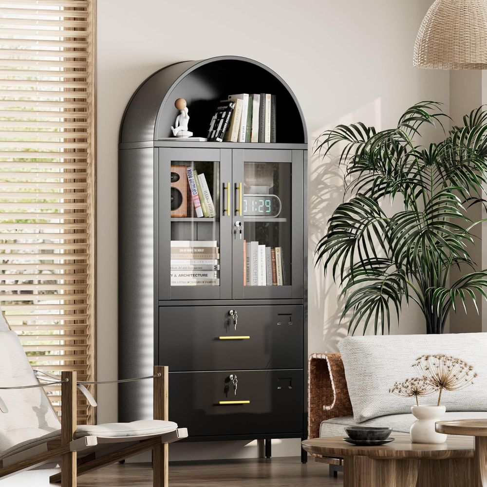 Secure Arched Metal Filing Cab - đánh giá và giá Home Security Letters