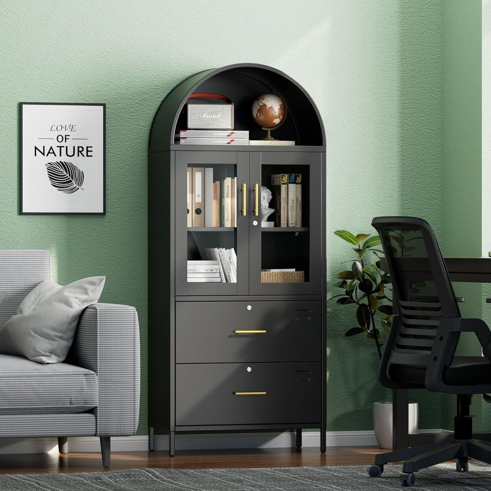Secure Arched Metal Filing Cab - đánh giá và giá Home Security Letters