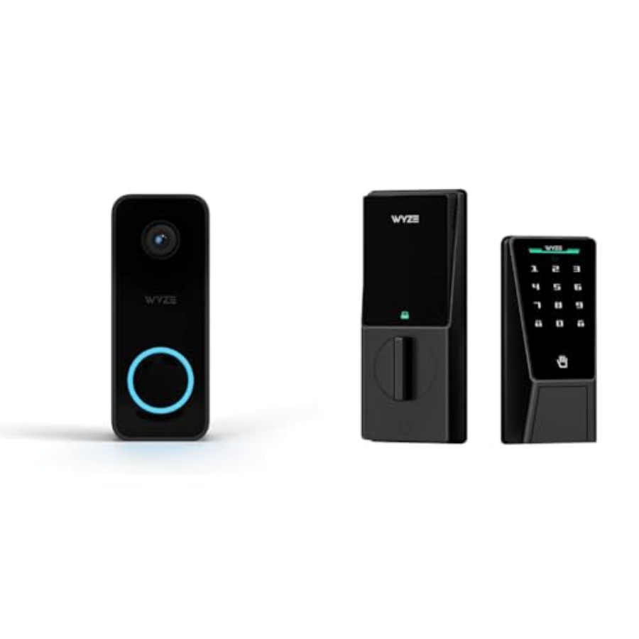 Smart doorbell camera and palm - đánh giá và giá Home Security Bundle
