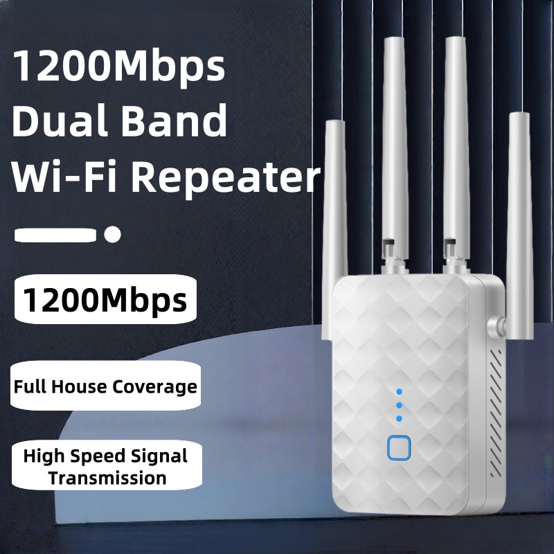 1200Mbps WiFi Repeater Wireles - đánh giá và giá Home Security Bundle