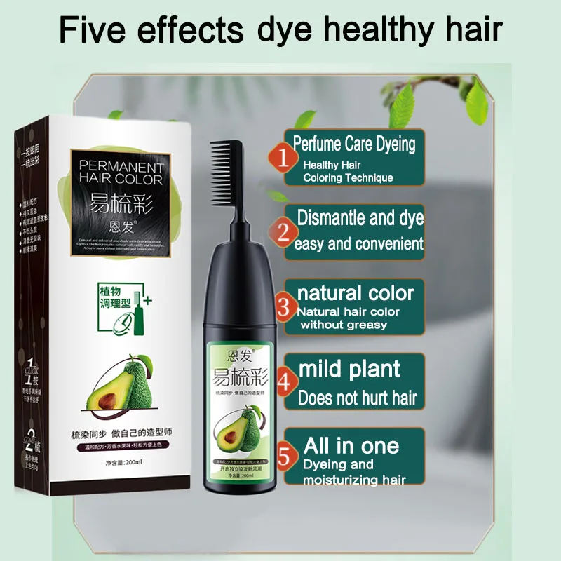 200ML Avocado Essence Hair Dye - đánh giá và giá Home Security Units