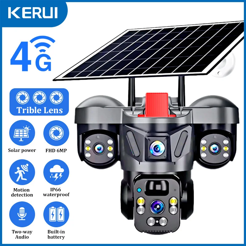 KERUI V380 Pro Outdoor PTZ 6MP - đánh giá và giá Home Security And Cctv