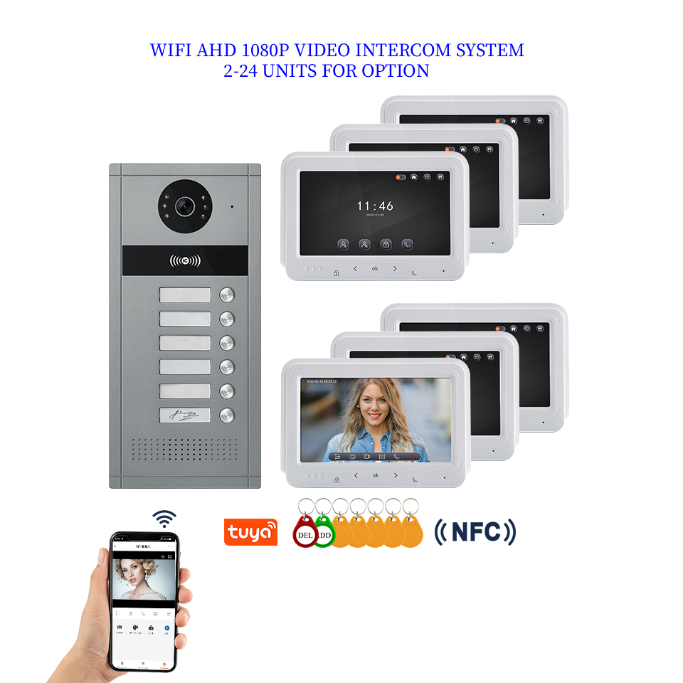 Tuya WIFI Video Intercom Syste - đánh giá và giá Home Security Units