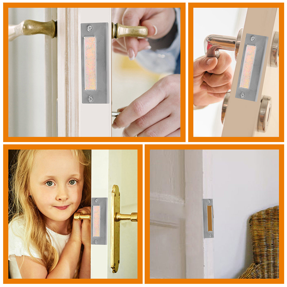 2Pcs Stainless Steel Door Hole - đánh giá và giá Door Reinforcer Kit